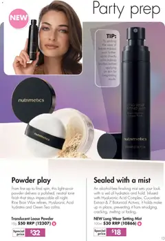 Preview of catalogue Nutrimetics Brochure Party season treats from shop Nutrimetics valid 26/11/2025 | Page: 13
