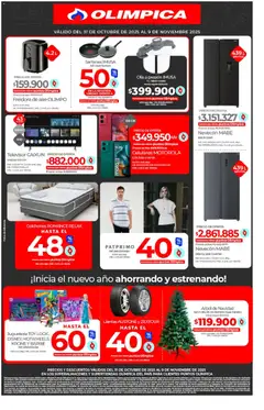  Vista previa del prospecto Ofertas BLACK DAYS del almacen Olímpica válida del 31/10/2025 al 09/11/2025 | Página : 8