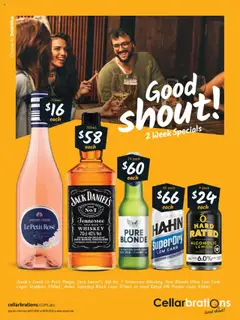 Preview of catalogue Catalogue NT from shop Cellarbrations valid 28/07/2025