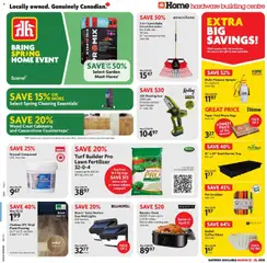 Un aperçu du dépliant Home Hardware weekly flyer / circulaire du magasin Home Hardware est valide à partir 12 mars 2026