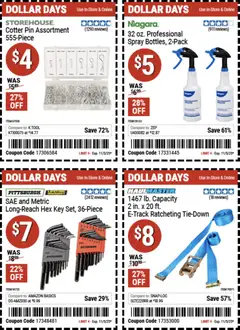 Ad Preview of Harbor Freight Dollar Days from 10/23/2025 | Page: 3