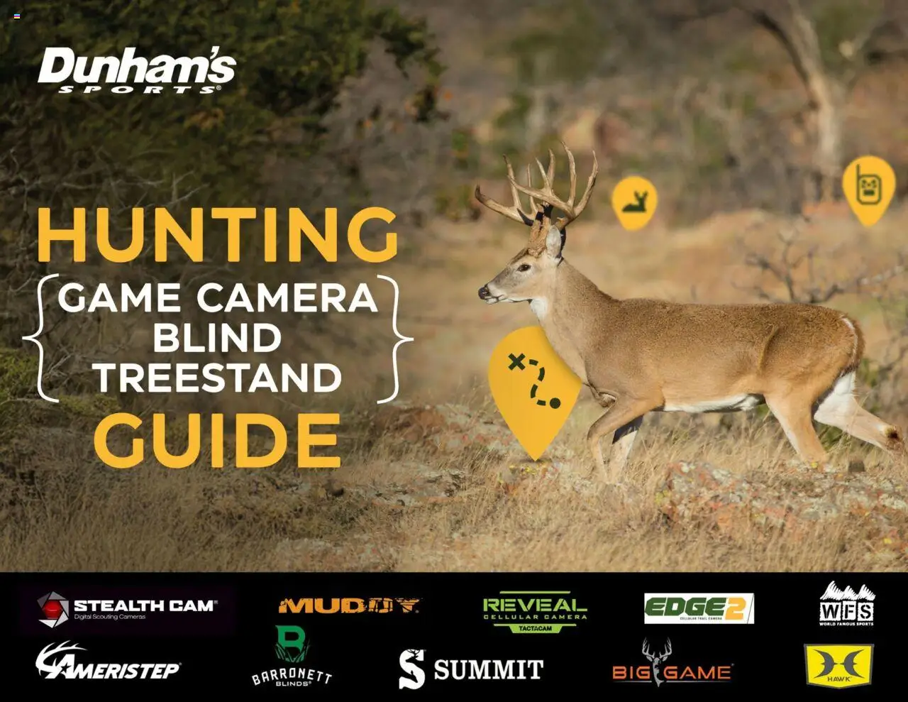 Dunham's Sports Hunting Game Camera, Blind & Treestand Guide from 08/21/2025 - Flyer - Page number 1