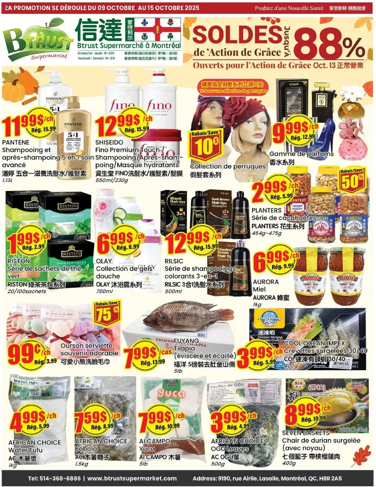 Btrust Supermarket flyer valid from Oct 09, 2025 - page number 1