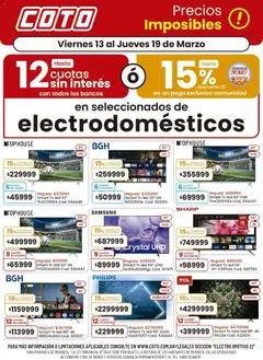 Vista previa del folleto de la tienda Coto válido desde el 13/03/2026 