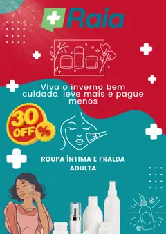 Pré-Visualização do folheto "Catálogo atual" da loja Droga Raia válido a partir de 28/07/2025