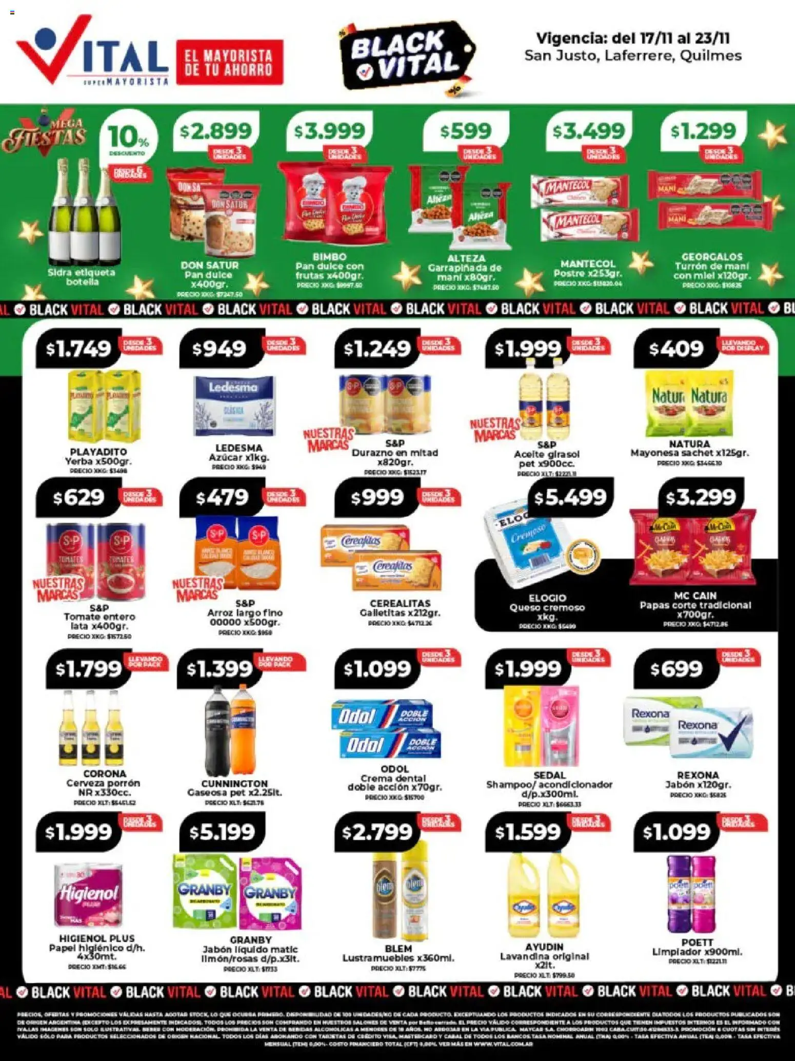 Vista previa del folleto de la tienda Vital válido desde el 17/11/2025 