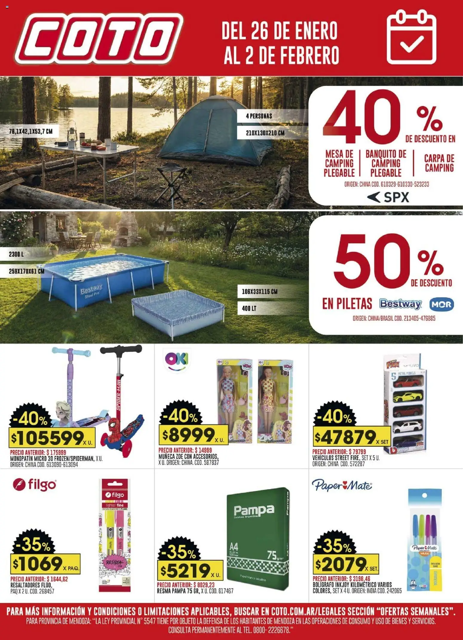 Vista previa del folleto de la tienda Coto válido desde el 26/01/2026 