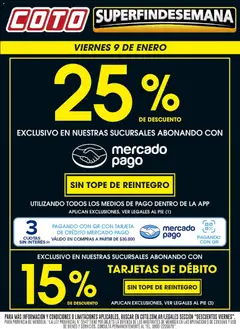 Vista previa del folleto de la tienda Coto válido desde el 09/01/2026 