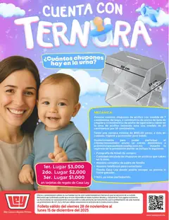 Vista previa las ofertas de la tienda Casa Ley - Folleto Cuenta con ternura desde el 28/11/2025 