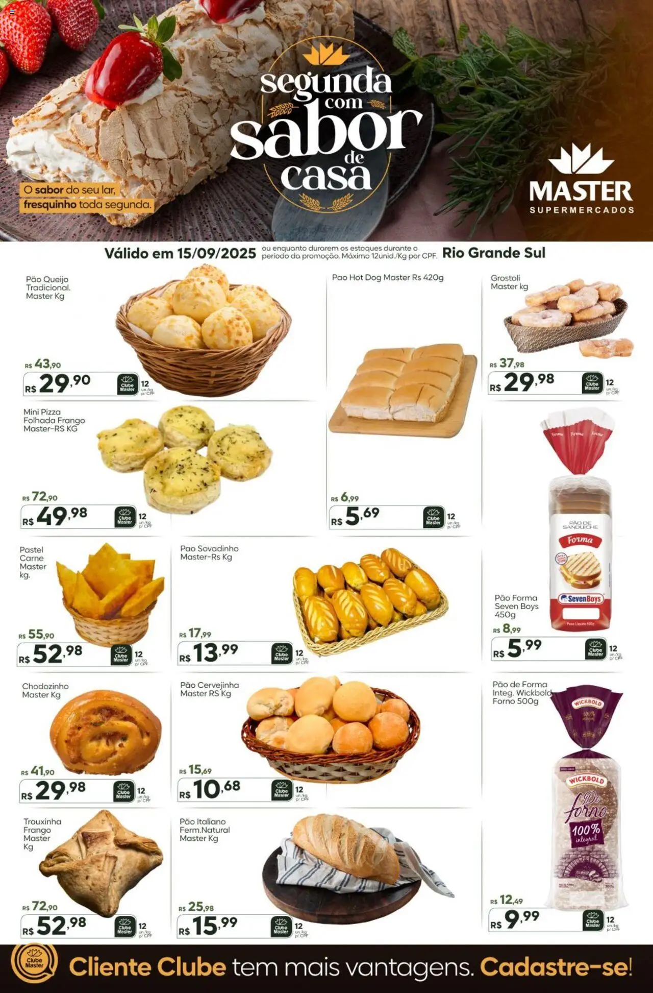 Master folheto "Ofertas do Dia" válido a partir de 15/09/2025 - número de página 1