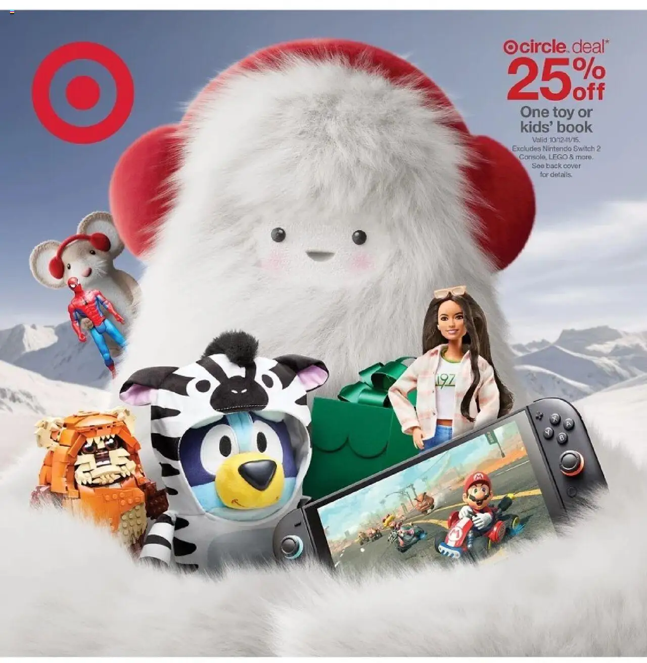 Folleto Target y sus promociones válidas desde el 28/09/2025 - Número de página 1