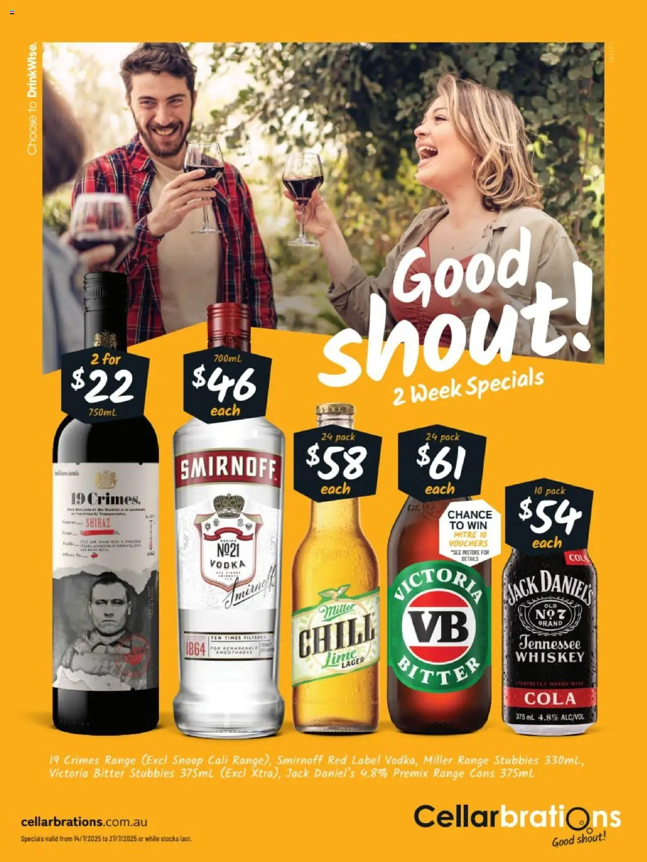Cellarbrations catalogue valid from 14/07/2025 - page 1