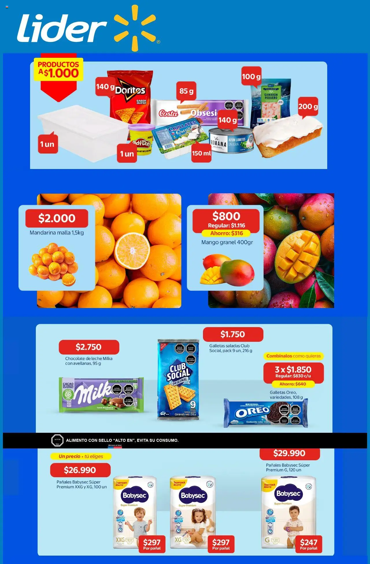 Lider Ofertas > válido desde 29.07.2025 > número de página 1