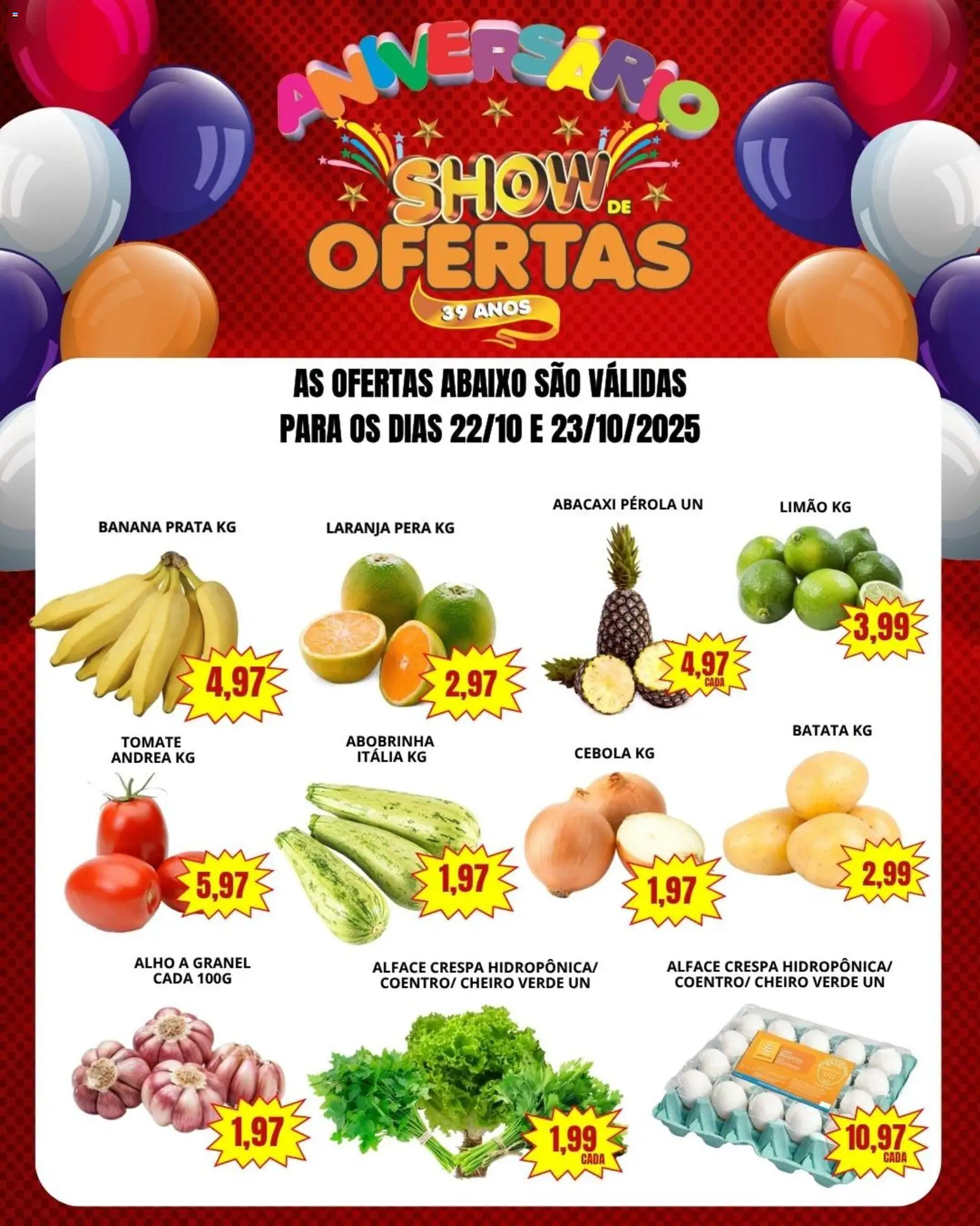 Kaçula folheto "Ofertas Aniversário" válido a partir de 22/10/2025 - número de página 1
