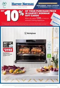Preview of catalogue Cooking Gift Card from shop Harvey Norman valid 20/02/2026