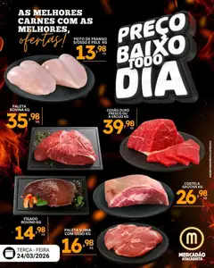 Pré-Visualização do folheto "Mercadão Atacadista ofertas Carne" da loja Mercadão Atacadista válido a partir de 24/03/2026