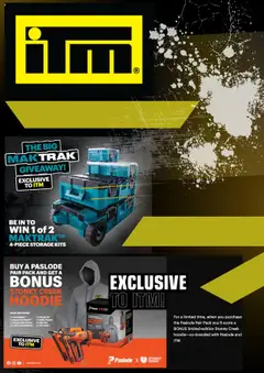 Preview of catalogue Catalogue from shop ITM valid 14 Jul 2025