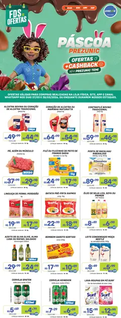 Pré-Visualização do folheto "Prezunic ofertas" da loja Prezunic válido a partir de 27/03/2026