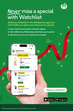 Preview of catalogue Weekly Specials Catalogue from shop Woolworths valid 03/12/2025 | Page: 18
