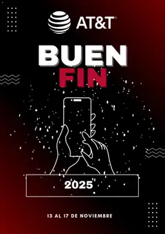Vista previa las ofertas de la tienda AT&T - Buen Fin aviso desde el 07/11/2025 