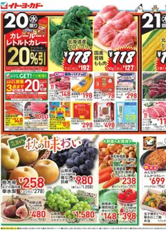 イトーヨーカドーの2025/08/20から2025/08/22までのチラシはここチラシ