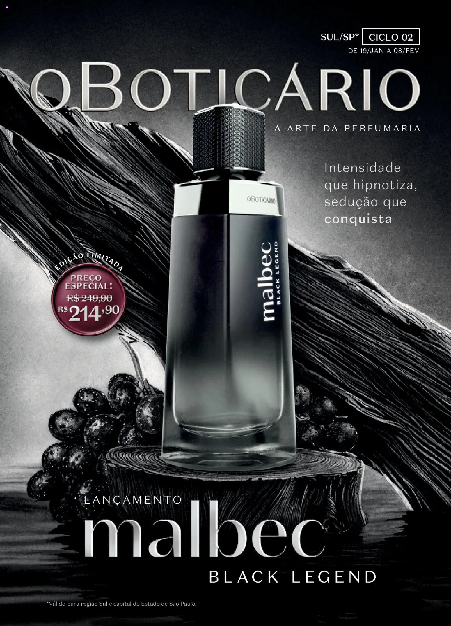 Pré-Visualização do folheto "Ciclo 02/2026" da loja O Boticário válido a partir de 19/01/2026