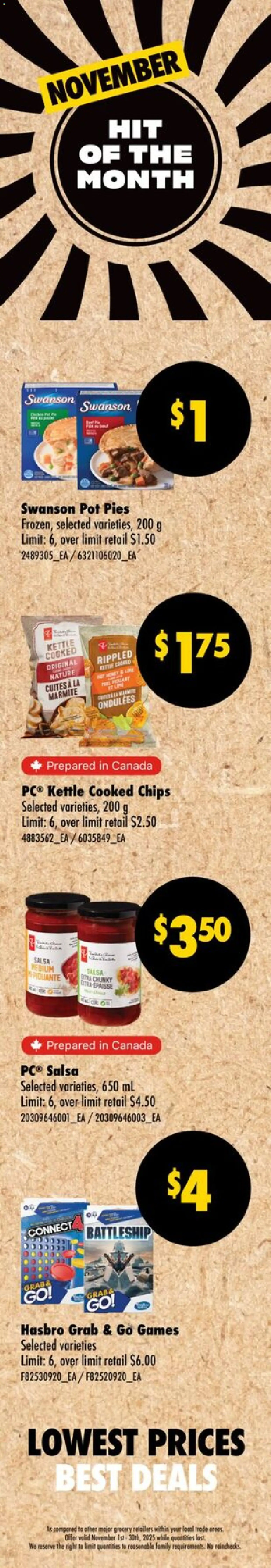 Preview of leaflet Weekly flyer / circulaire from shop Wholesale Club is valid from Nov 13, 2025