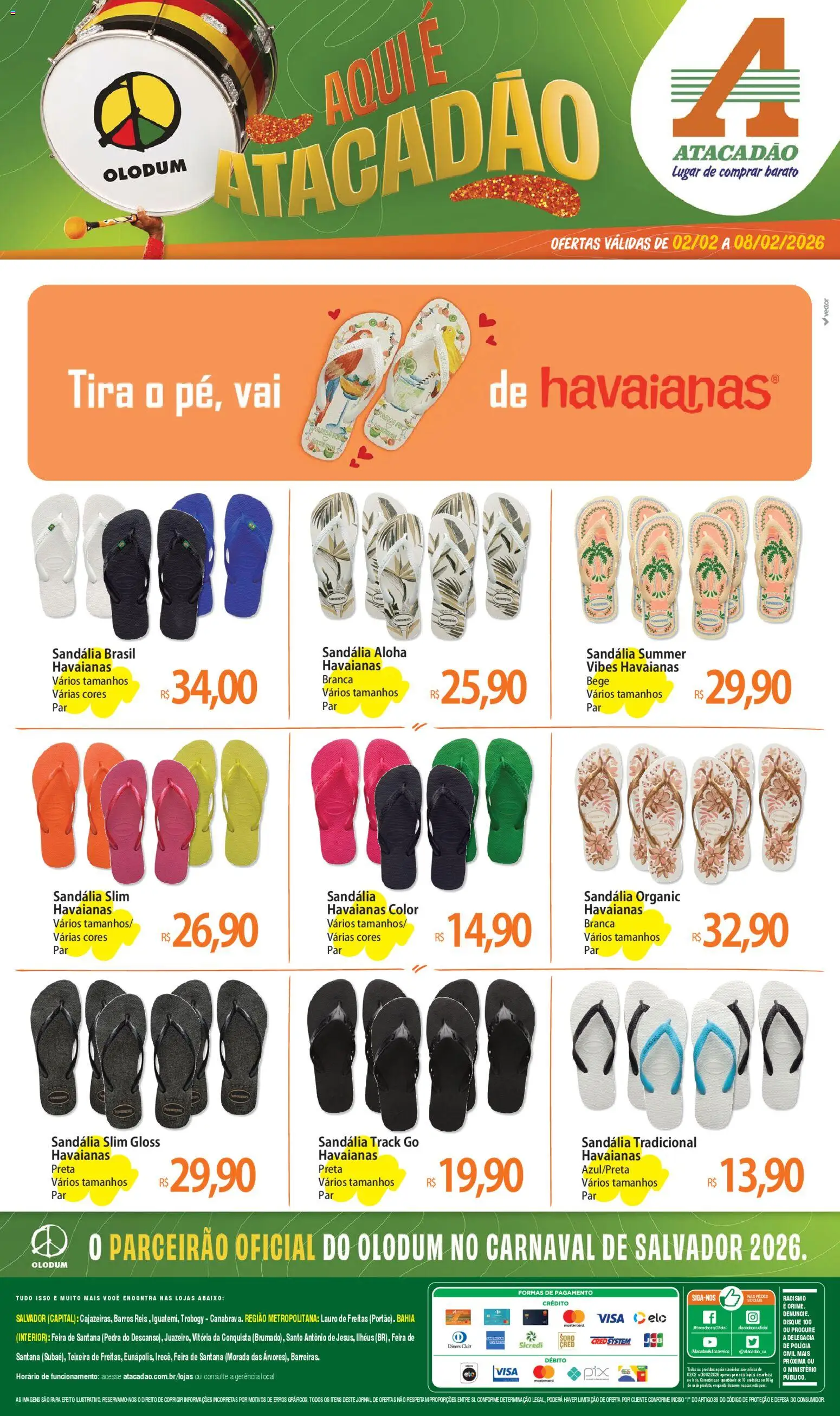 Pré-Visualização do folheto "Ofertas - BA" da loja Atacadão válido a partir de 02/02/2026