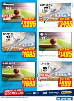 Preview of catalogue Catalogue from shop The Good Guys valid 05/11/2025 | Page: 16