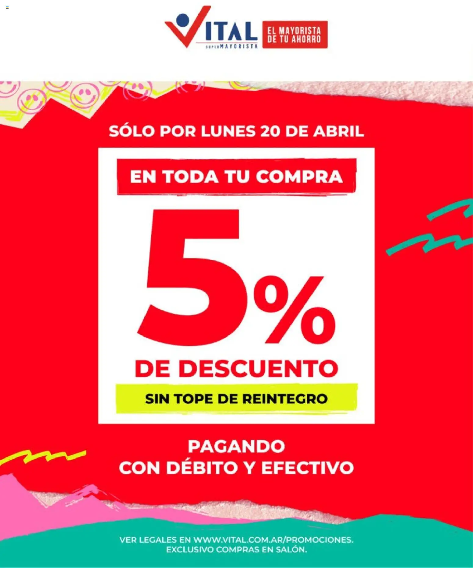 Vista previa del folleto de la tienda Vital válido desde el 20/04/2026 