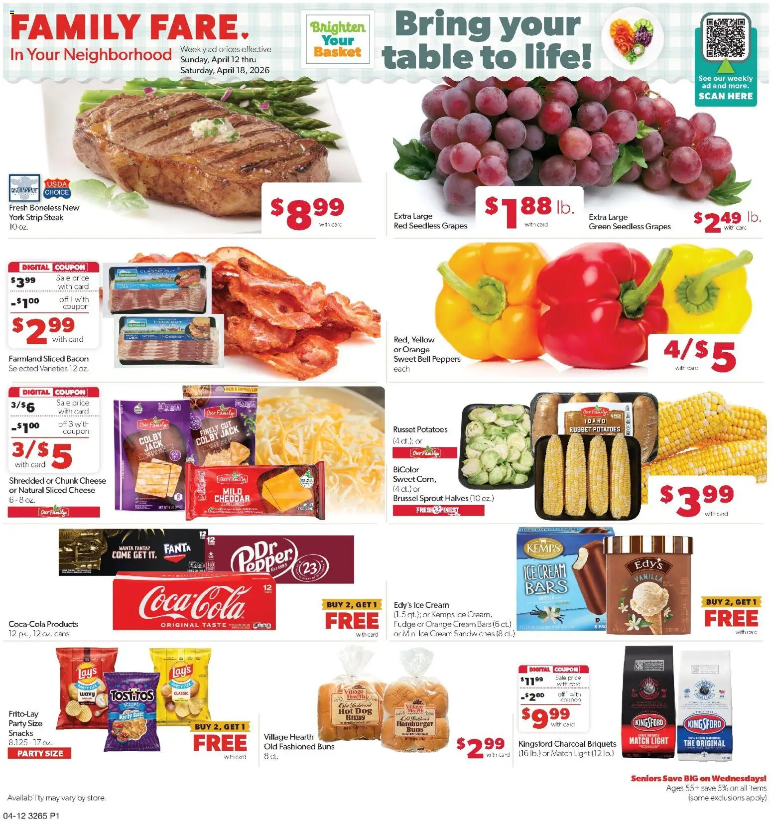 Ad Preview of Family Fare Family Fare Weekly Ad - SD from 04/12/2026