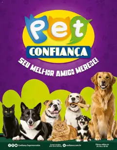 Pré-Visualização do folheto "Ofertas Especial Pet" da loja Confiança válido a partir de 05/09/2025