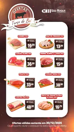 Pré-Visualização do folheto "Ofertas da semana" da loja São Roque Supermercados válido a partir de 30/12/2025