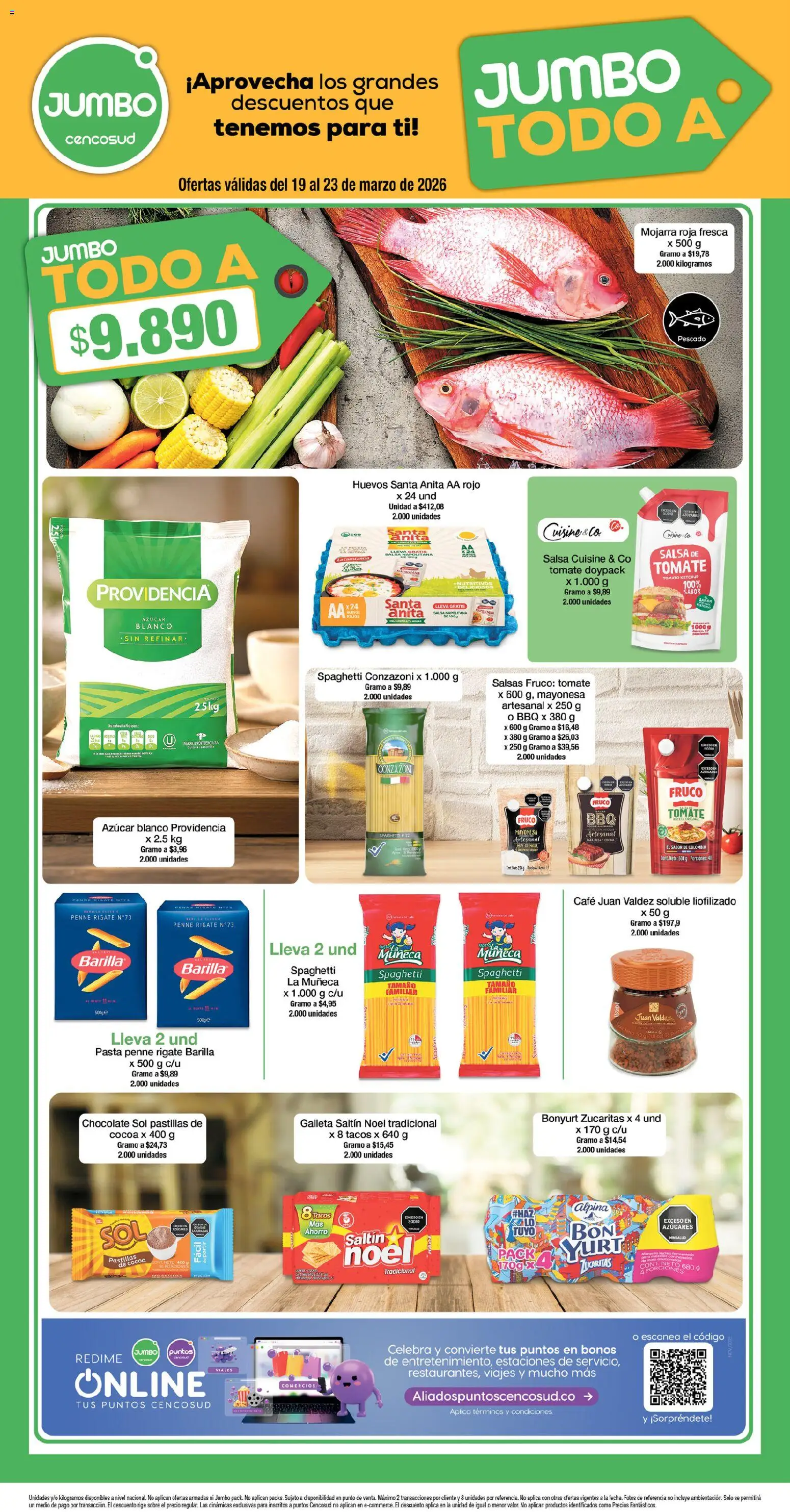  Vista previa del prospecto Jumbo catálogo del almacen Jumbo válida del 19/03/2026 al 23/03/2026