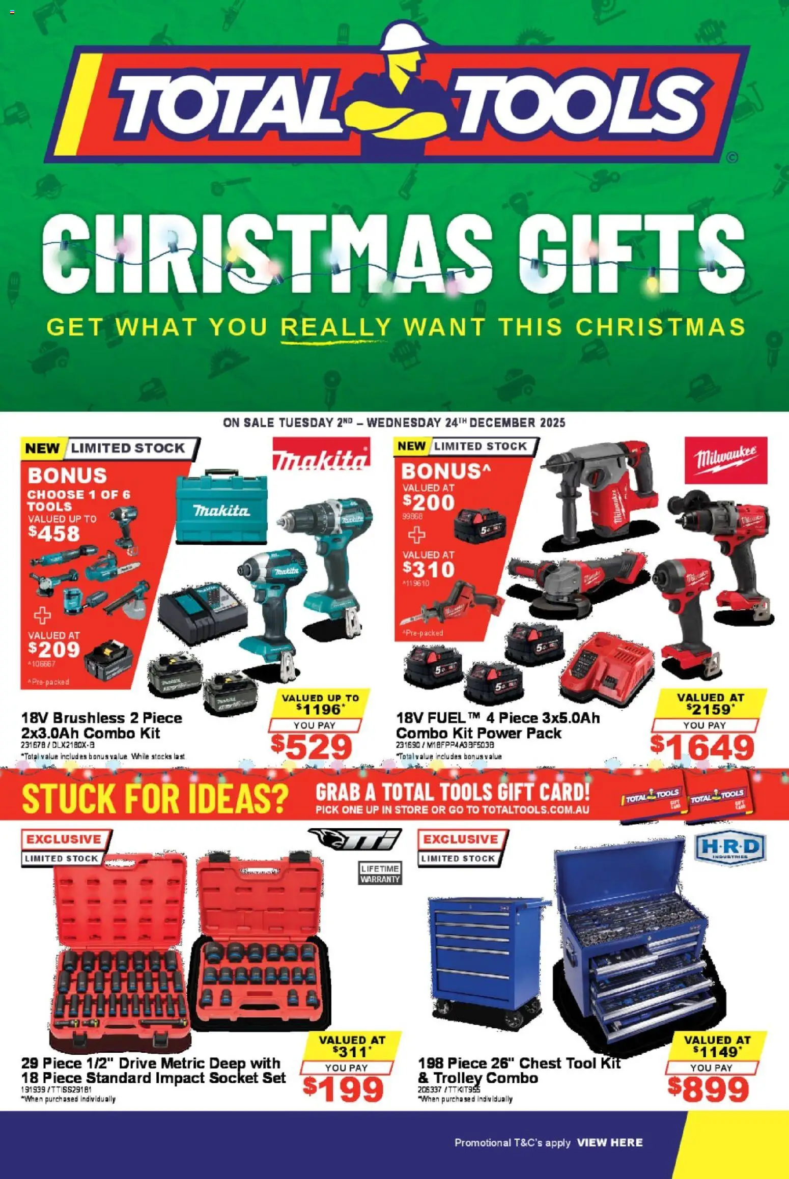 Preview of catalogue Catalogue from shop Total Tools valid 02/12/2025
