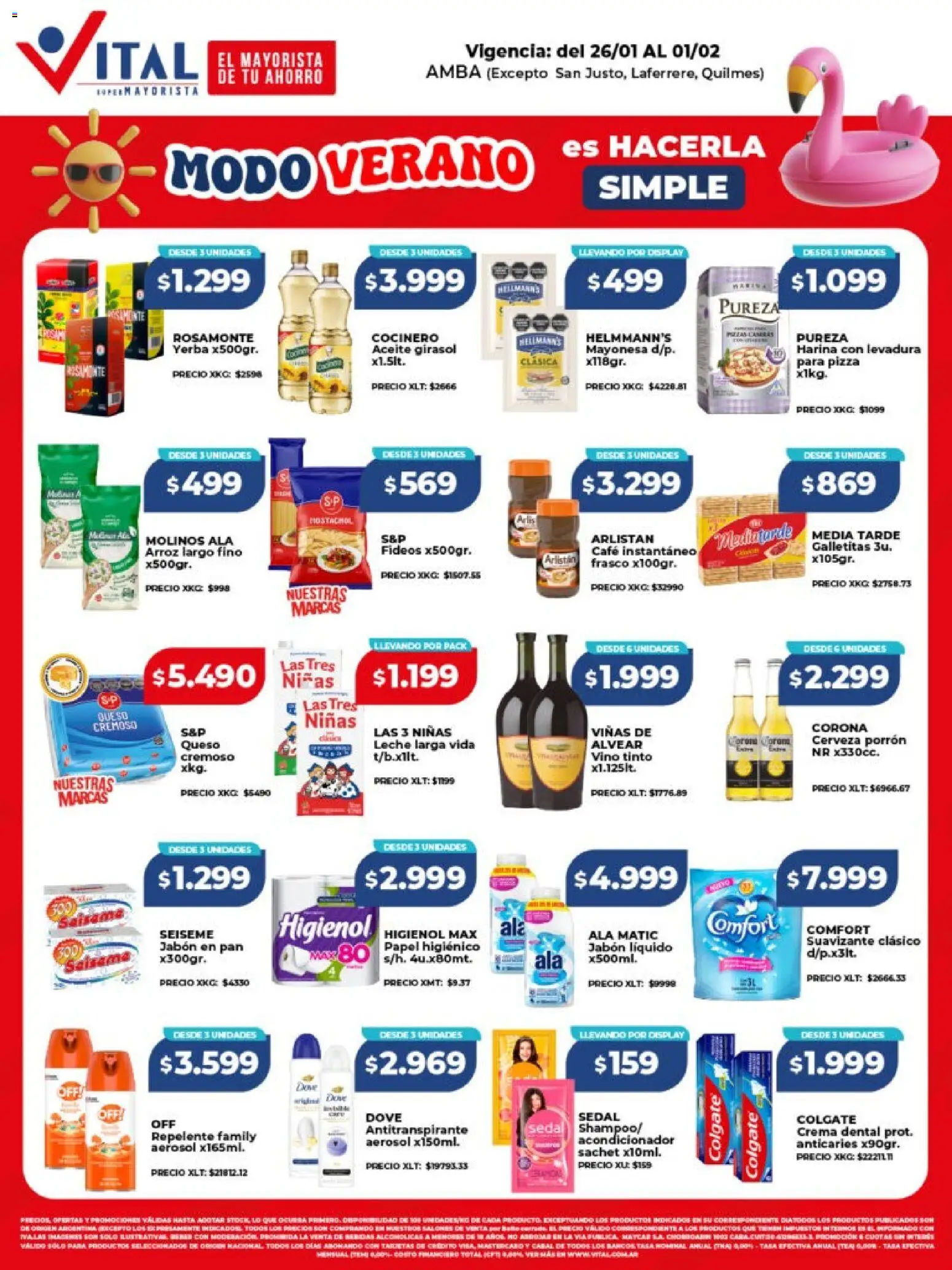 Vista previa del folleto de la tienda Vital válido desde el 26/01/2026 