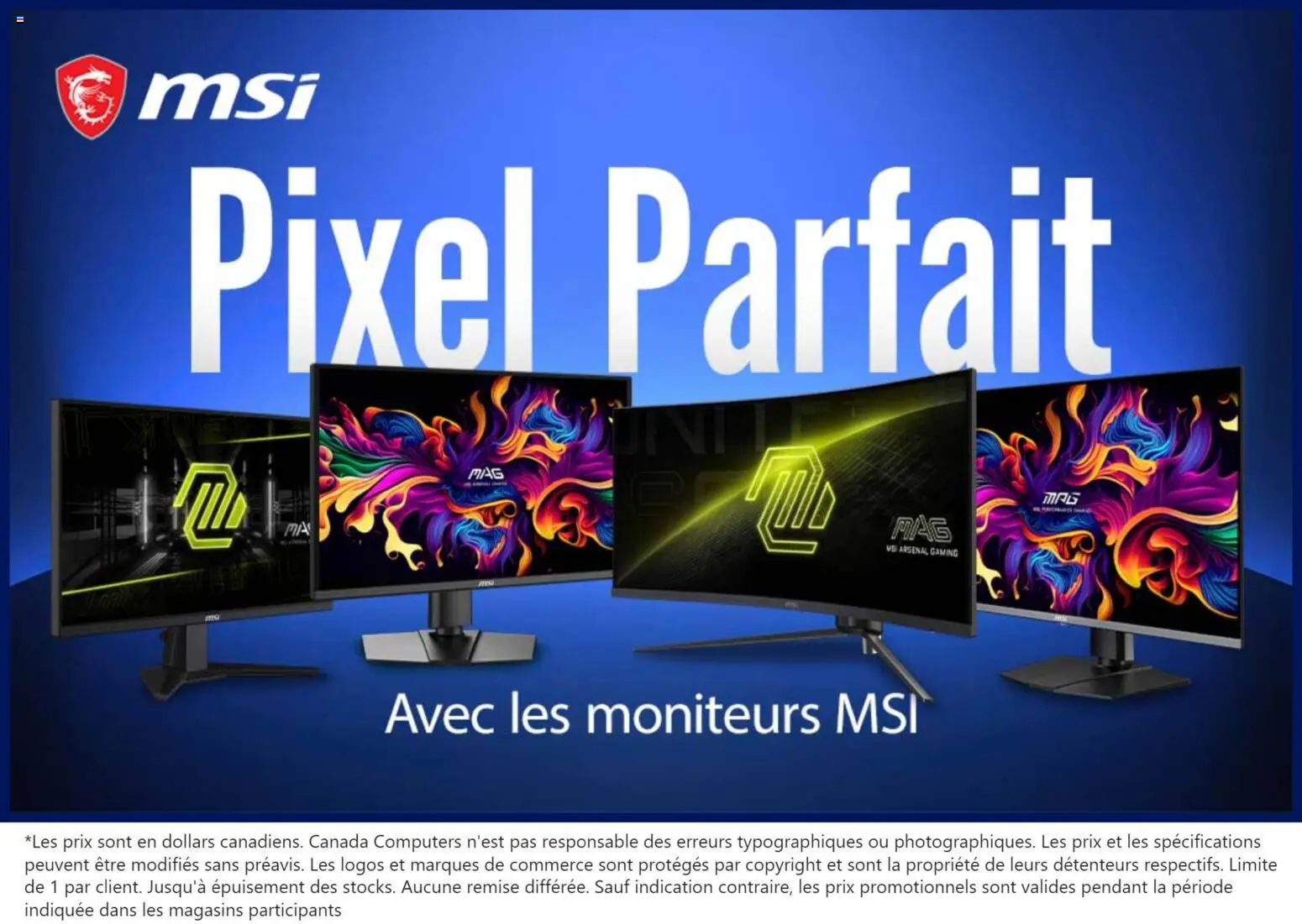 Preview of leaflet Circulaire from shop Canada Computers is valid from Dec 05, 2025