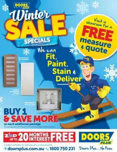 Preview of catalogue Catalogue from shop Doors Plus valid 02/06/2025