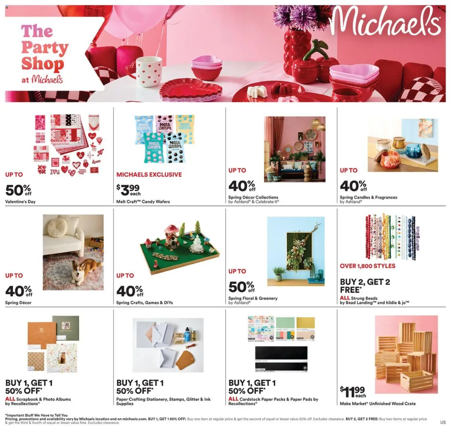 Ad Preview of Michaels Weekly Ad from 02/08/2026