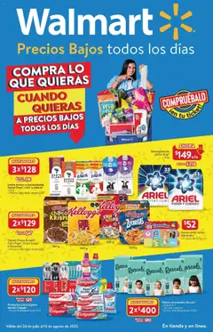 Vista previa las ofertas de la tienda Walmart - Catálogo Verano desde el 24/07/2025 