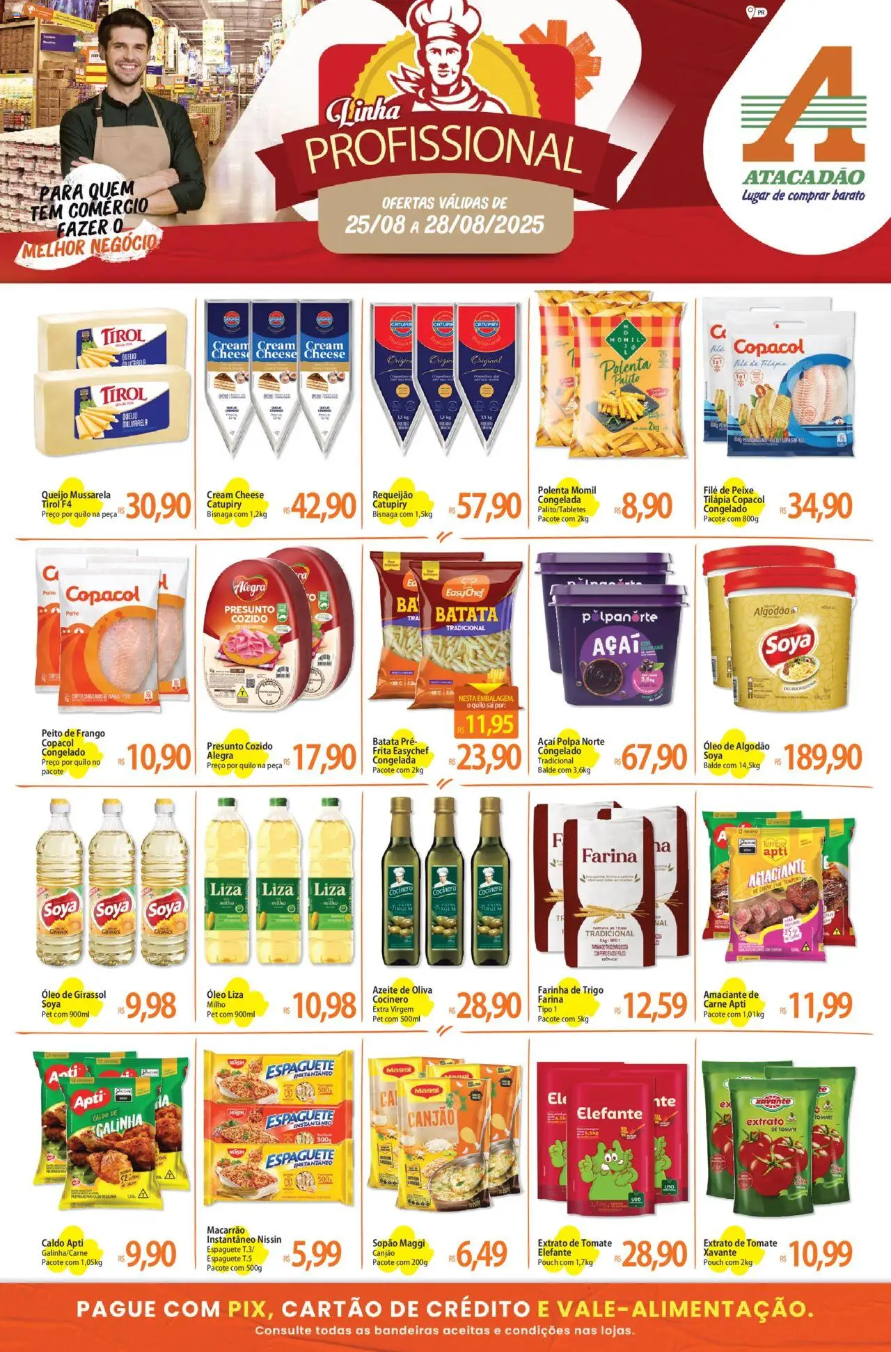 Atacadão folheto "Ofertas - PR" válido a partir de 25/08/2025 - número de página 1
