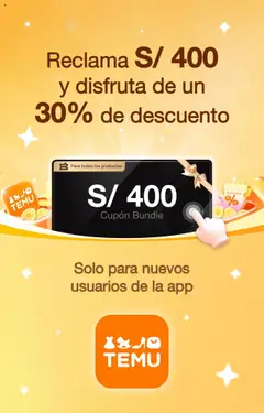 Vista previa de Temu de la tienda OFFERS válido desde 24/07/2025