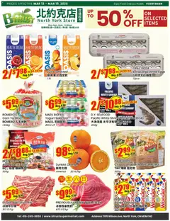Un aperçu du dépliant Btrust Supermarket weekly flyer - Wilson du magasin Btrust Supermarket est valide à partir 13 mars 2026