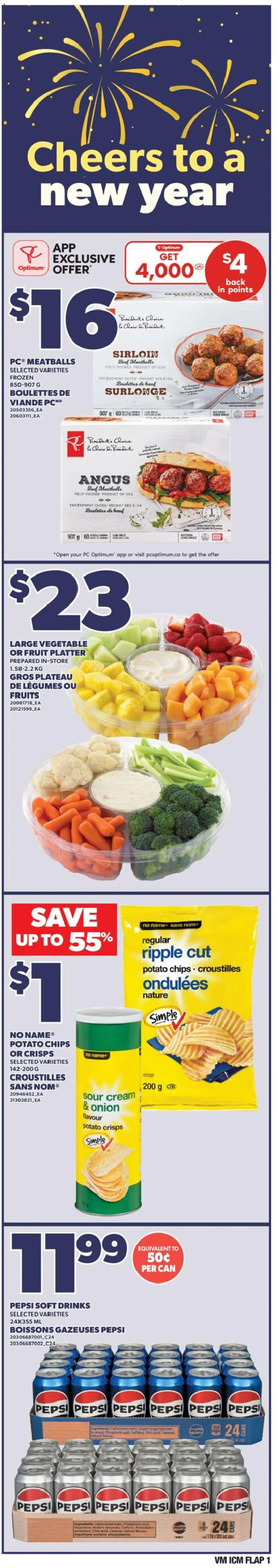 Preview of leaflet Weekly Flyer from shop Valu Mart is valid from Dec 25, 2025