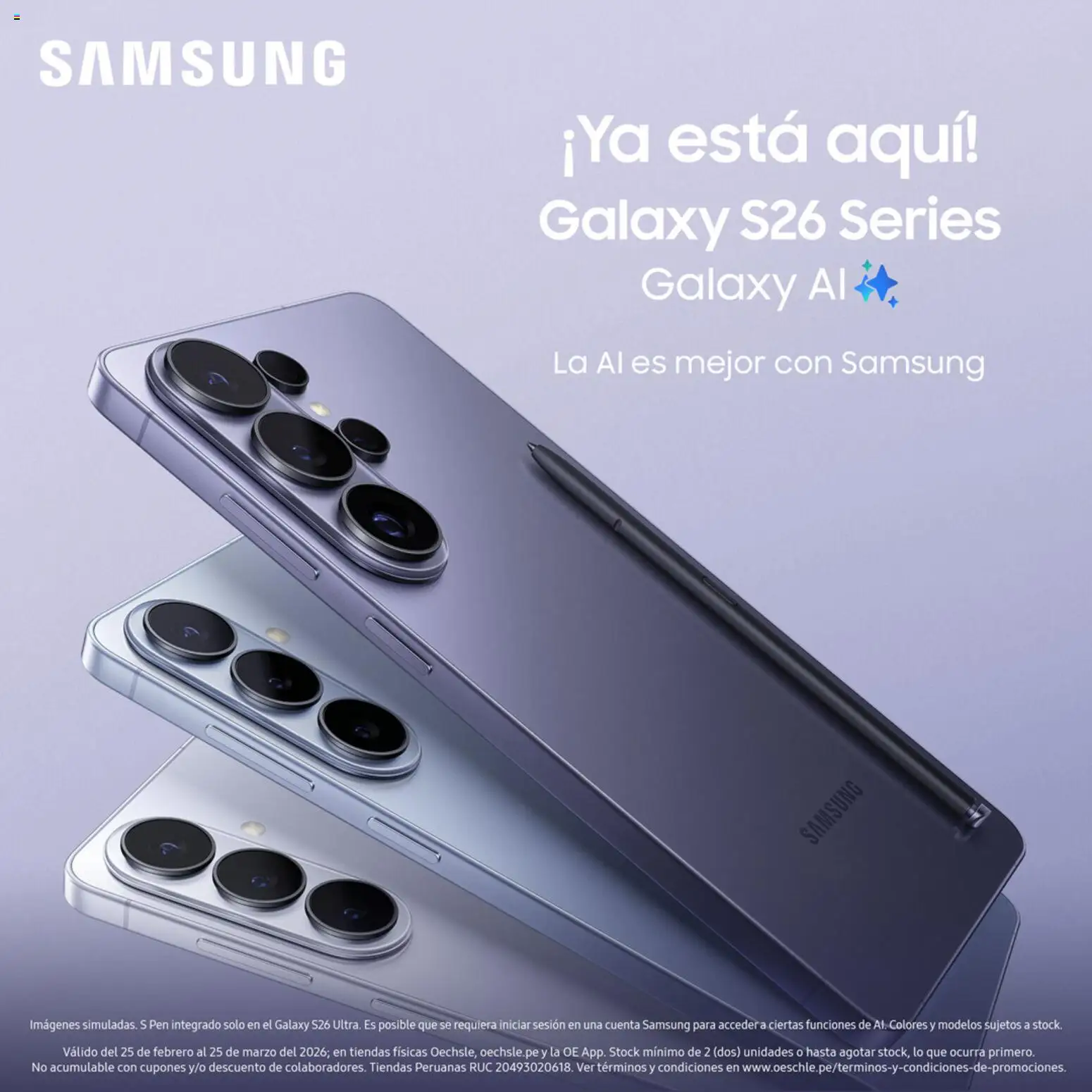 Vista previa de Oechsle catálogo de la tienda Oechsle válido desde 25/02/2026