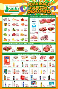 Pré-Visualização do folheto "Ofertas da semana" da loja Supermercados Joanin válido a partir de 12/02/2026