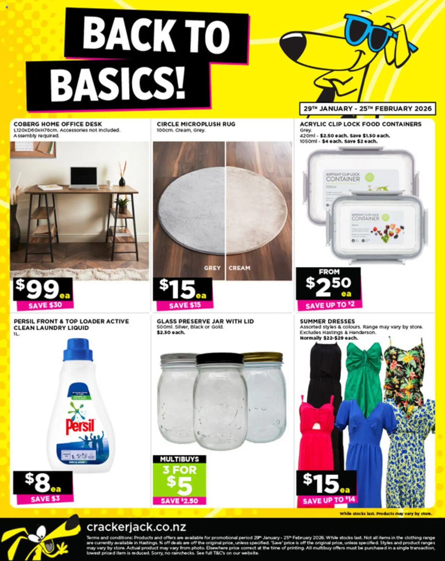 Preview of catalogue Catalogue from shop Crackerjack valid 29 Jan 2026