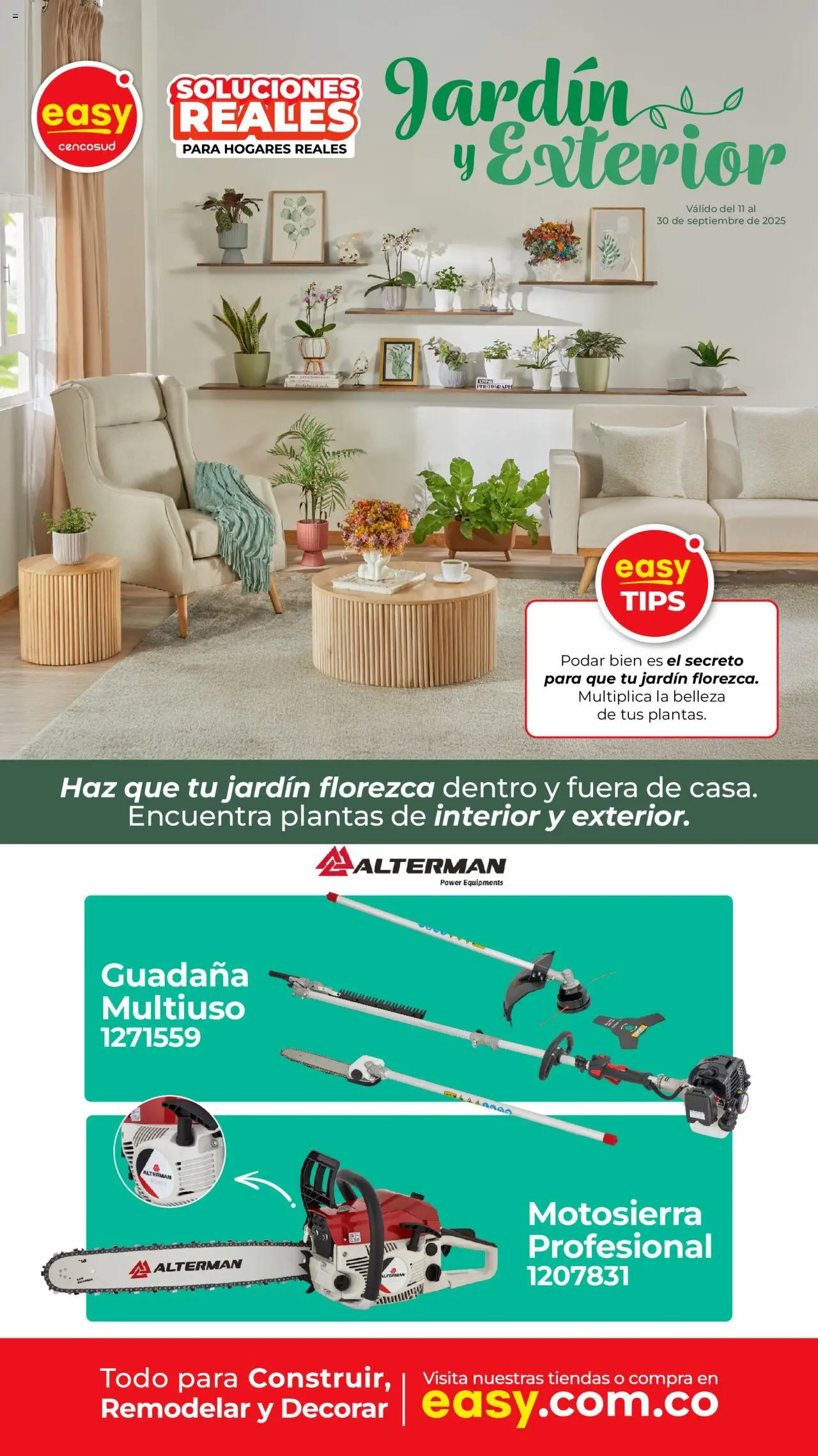 Easy Catálogo: 11/09/2025 - 30/09/2025 > Últimas Ofertas pagina numero 1 - Motosierra
