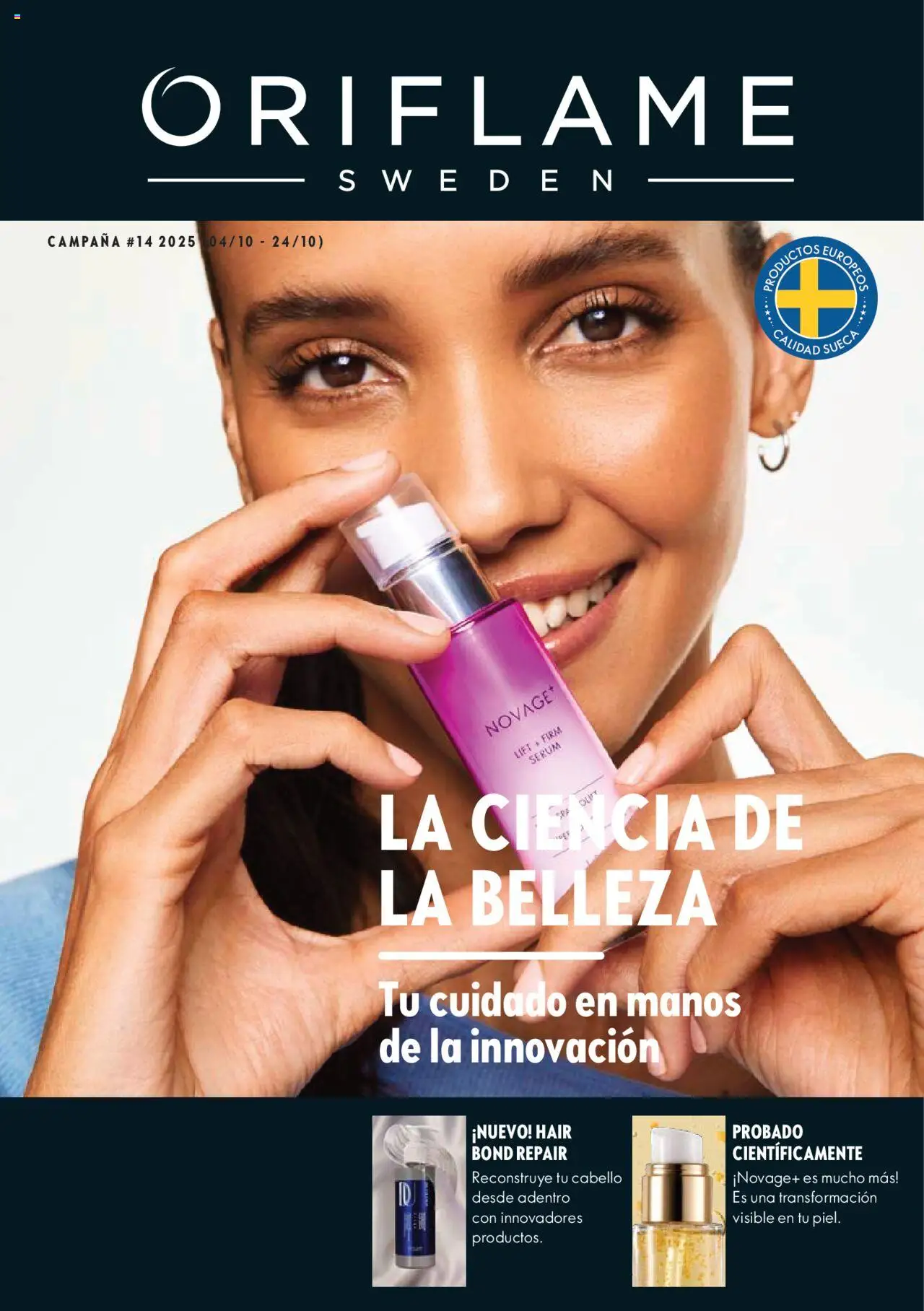 Campaña 14 2025 Oriflame y sus promociones válidas desde el 04/10/2025 - Número de página 1