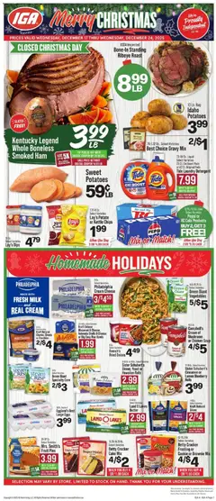 Ad Preview of IGA Weekly Ad from 12/17/2025